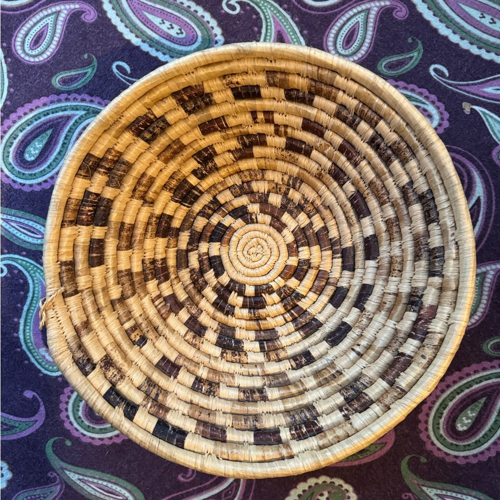 Basket with Natural Tones